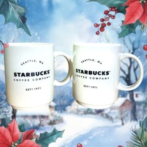 Starbucks Seattle Wa. 1971 Coffee Cup New